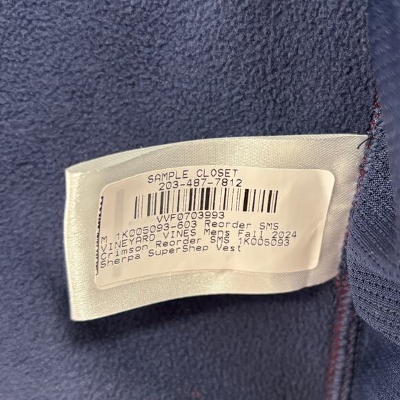 Vineyard Vines Men's Sherpa SuperShep Vest - Picture 5 of 5